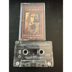 Rare Geronimo An American Legend Motion Picture Soundtrack by Ry Cooder Cassette